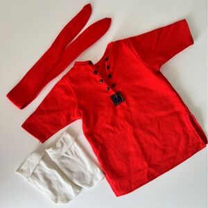 American Girl Red Nightdress / Pajamas Outfit